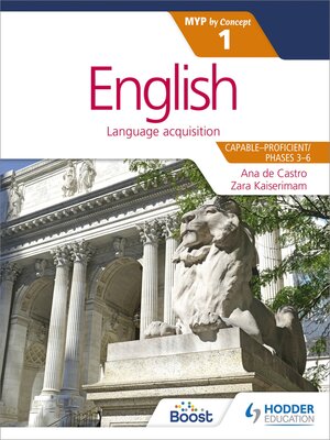 cover image of English for the IB MYP 1